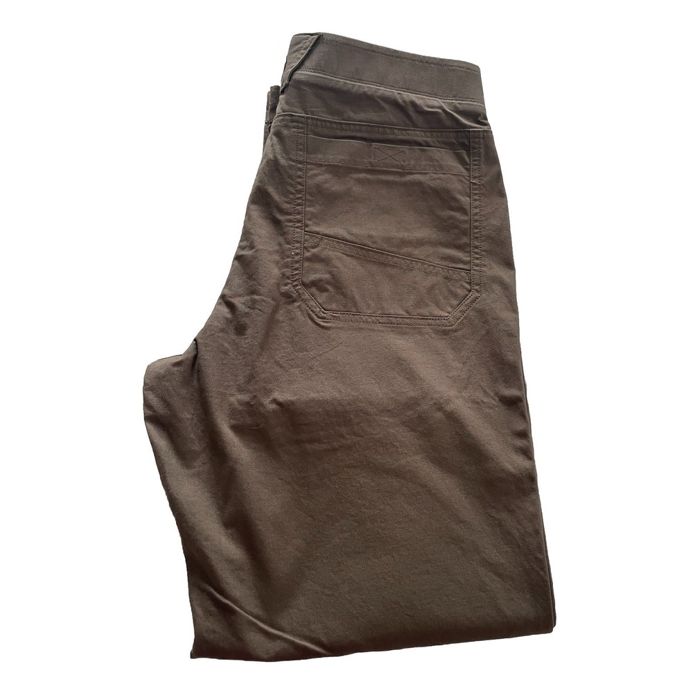Alaskan Hardgear Pants 32x30 Standard Fit Dark‎ Brown Canvas Outdoor Workwear
